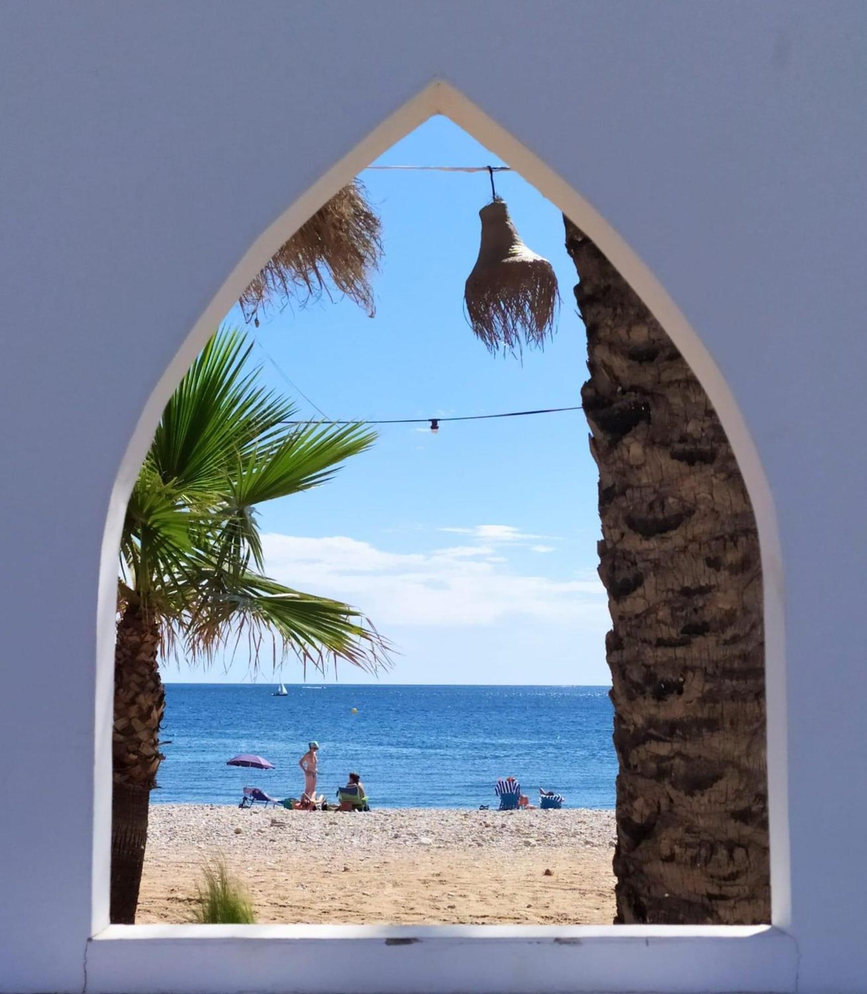 The Beach House Playa Del Arenal Javea - Pool And Garden Steps From The Beach Platja de Larenal Exterior foto